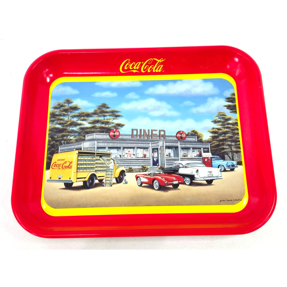 Vintage 1994 Coca Cola Sign Of Good Taste Serving Tray